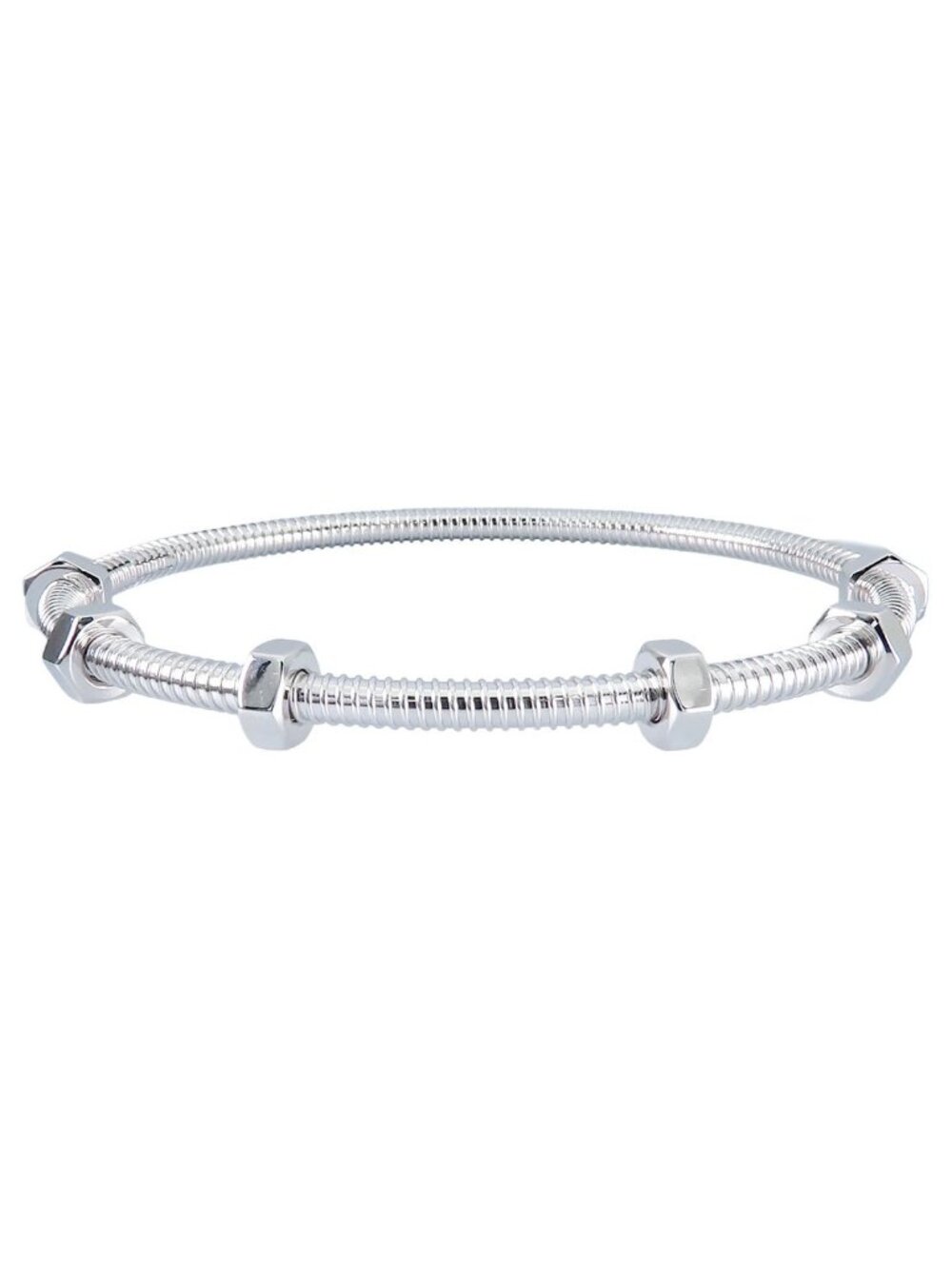 Cartier Ecrou de Cartier de Bracelet White Gold 18K 18 17.5